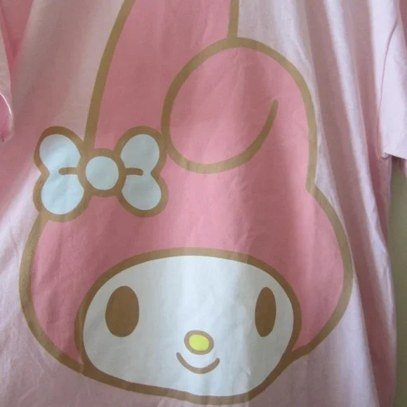 My Melody Sanrio Pink Women T-Shirt - Picture 3 of 4